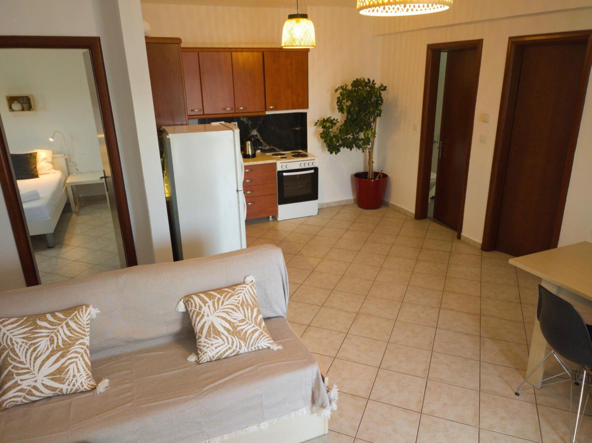 Seagull Apartments Néa Péramos Dış mekan fotoğraf