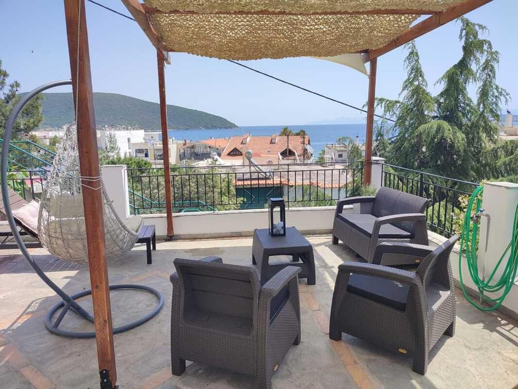 Seagull Apartments Néa Péramos Dış mekan fotoğraf